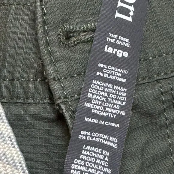 Vuori Women's Olive Wide Leg Pants - Picture 6 of 11